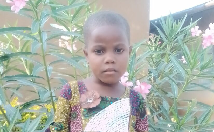 Emilie – 5 ans (F) – Soleil des Nations – Notsé – TOGO – en ligne le 10 janvier
